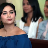 Lewat album Musik Anak Terbaik Di Atas Rata-rata, Erwin Gutawa dan Gita Gutawa berharap bisa menginspirasi lebih banyak anak-anak Indonesia. Gita bersama ayahnya Kamis (27/7) merilis album DARR 2. (Deki Prayoga/Bintang.com)
