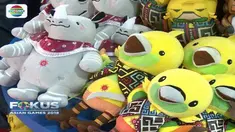 Beberapa hari jelang penutupan Asian Games 2018, Atung-Bhinbhin-Kaka dan pernak pernik Asian Games lainnya laris diburu pengunjung di Jakabaring Sport City, Palembang.