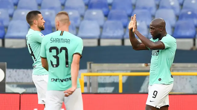 FOTO: Inter Milan Cukur Genoa 3-0