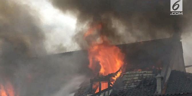VIDEO: Baru Selesai Dipugar, Museum Bahari Terbakar