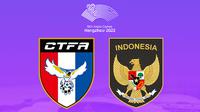 Asian Games - Chinese Taipei Vs Timnas Indonesia U-24 (Bola.com/Salsa Dwi Novita)