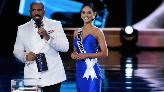 Steve Harvey dan Pia Wurtzbach