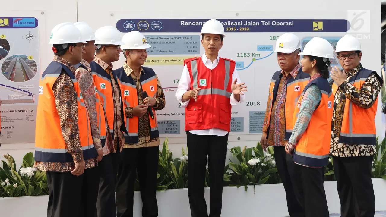 Jokowi Resmikan Tol Becakayu