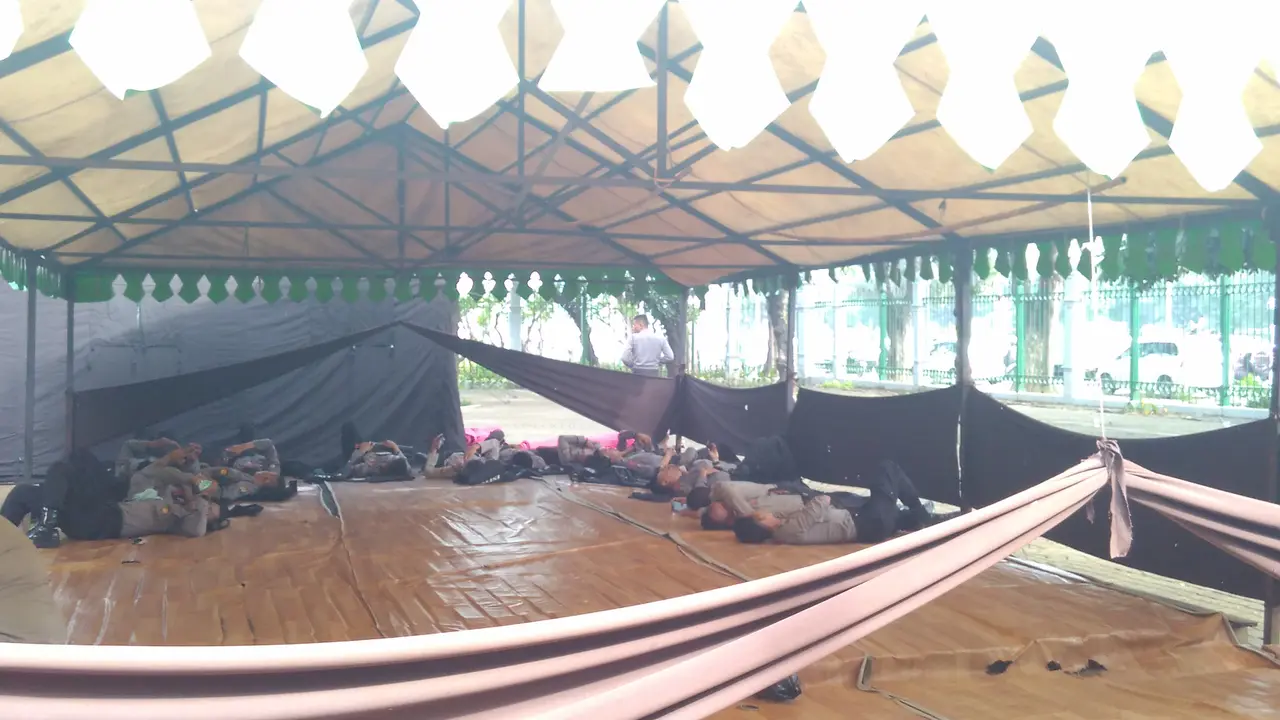 Dikabarkan Bakal Demo Lagi, Buruh Belum Terlihat di Kawasan Monas