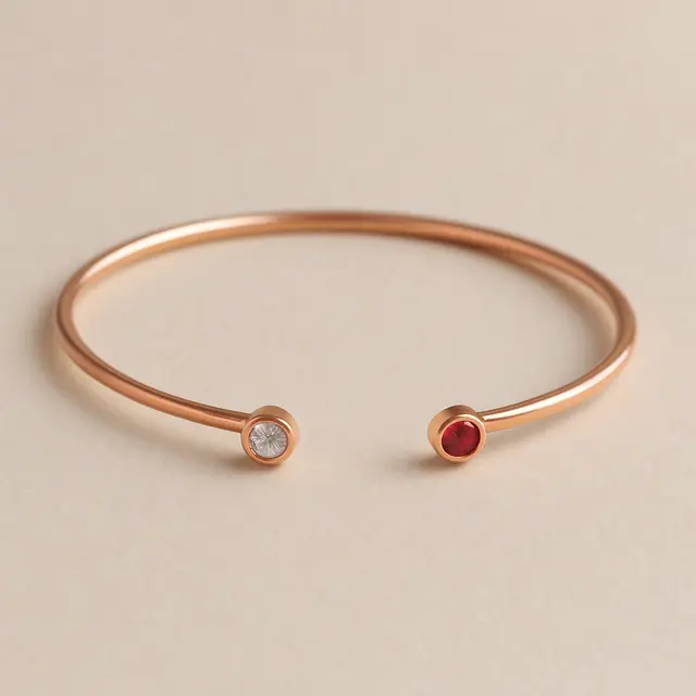 Gelang Emas Cuff yang Cocok untuk Anak Muda (Foto: ChatGPT)