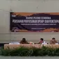 Rapat Pleno terbuka penetapan DPT pemilih pada Pilkada Indramayu 2020. Foto (Istimewa)