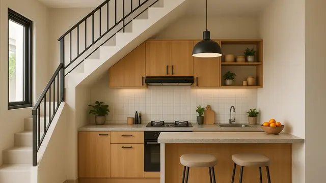 Desain Dapur Rumah Subsidi Type 36 yang Lagi Tren/Ilustrasi oleh AI