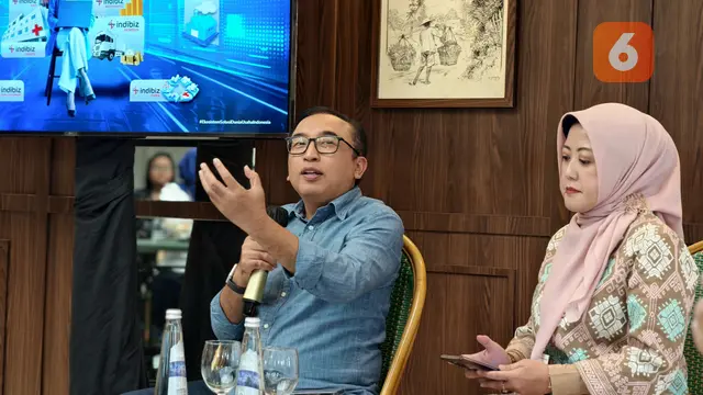 Andri Sasongko, Corporate Telecommunication Telkom Indonesia. Liputan6.com/Iskandar