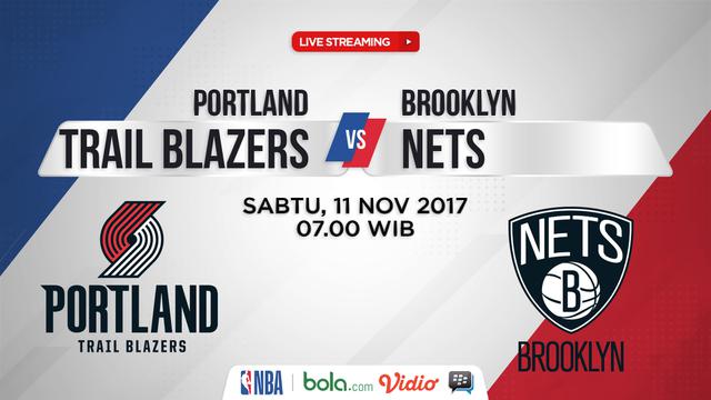 Portland Trail Blazers Vs Brooklyn Nets