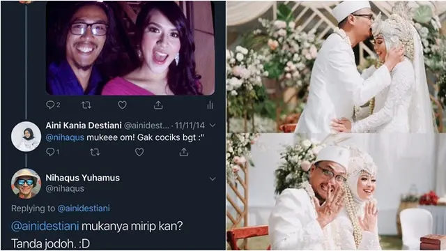7 Kisah Cinta Netizen Berawal dari Twitter yang Berujung ke Pelaminan