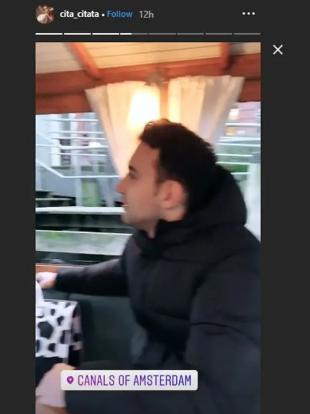 5 Momen Cita Citata Dilamar Kekasih Bulenya di Belanda, Romantis di Atas Private Boat