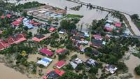 Negara Bagian Utara dan Timur Malaysia Terendam Banjir, Puluhan Ribu Orang Dievakuasi
