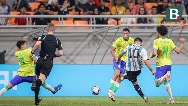 Timnas Brasil U-17 vs Timnas Argentina U-17 Perempat Final Piala Dunia U-17 2023