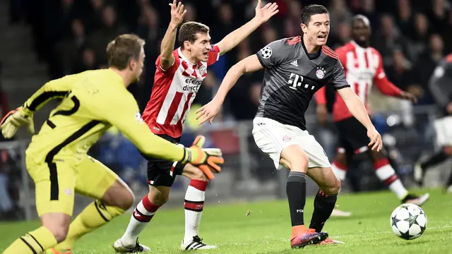 Dua Gol Lewandowski