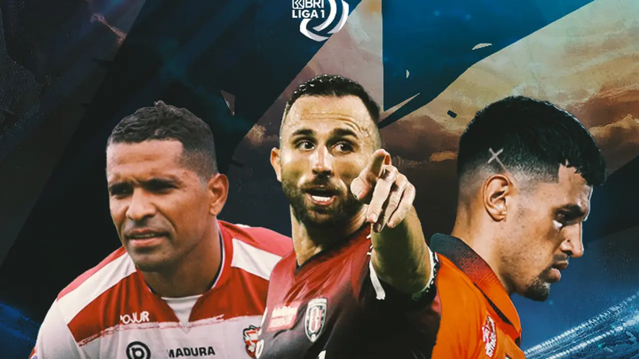 Liga 1 - Beto Goncalves, Ilija Spasojevic, Stefano Lilipaly