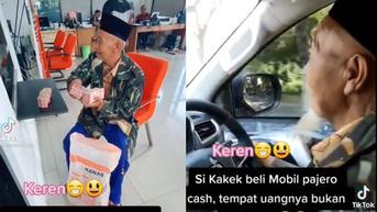 Viral Kakek Beli Mobil Pajero Dibayar Tunai, Bawa Uang Pakai Karung Beras