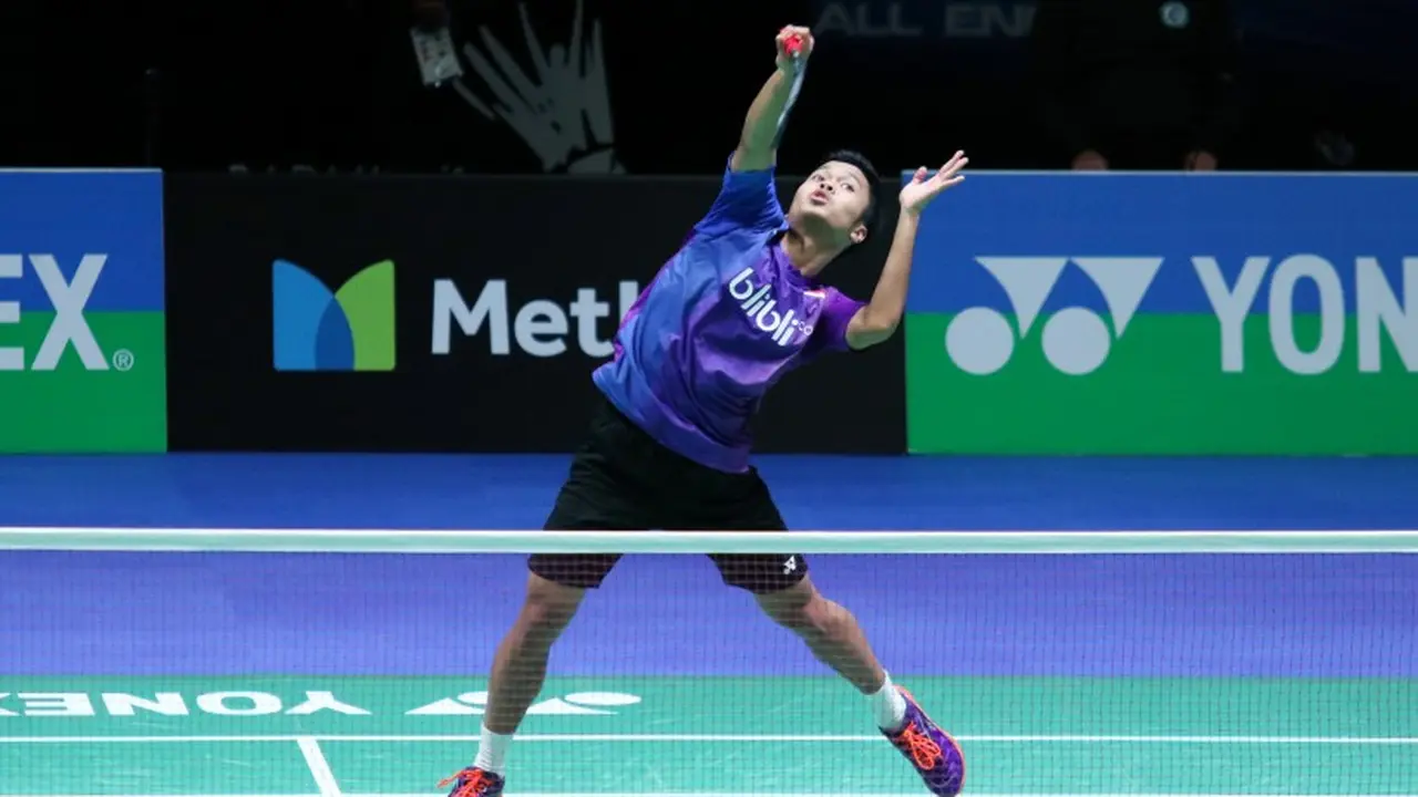 Tunggal putra Indonesia Anthony Sinisuka Ginting akan menghadapi pemain Taiwan Chou Tien Chen, pada babak pertama All England 2017, Rabu (8/3/2017).