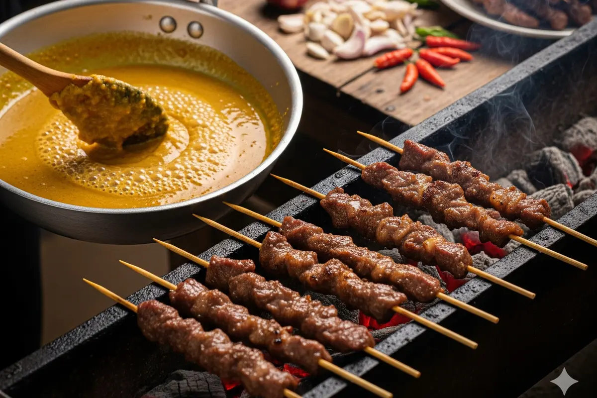 Bumbu Sate Padang Daging Sapi (Ilustrasi AI)