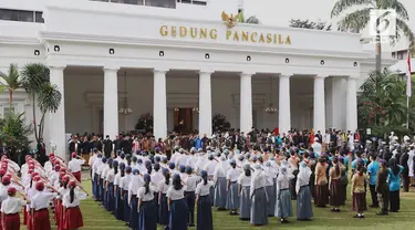 Dalam amanatnya, Presiden Jokowi mengingatkan jika kodrat bangsa Indonesia adalah keberagaman.
