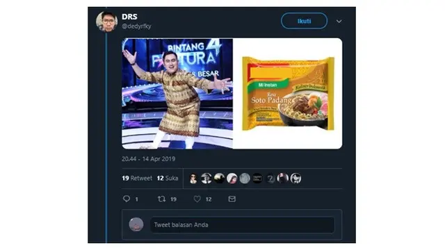 Gaya Nassar KDI yang Mirip dengan Warna Mie Instan