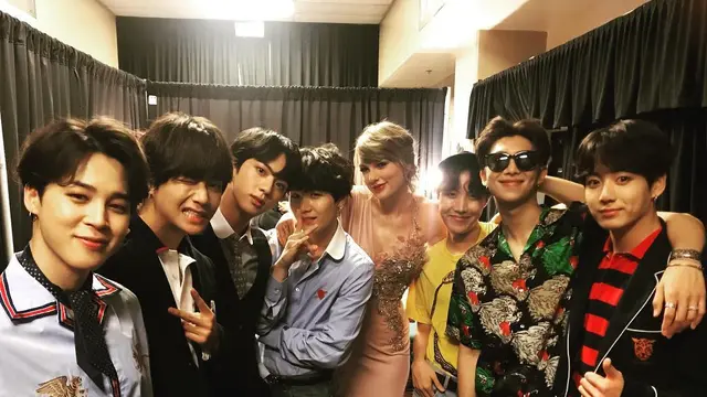 [Bintang] Taylor Swift dan BTS