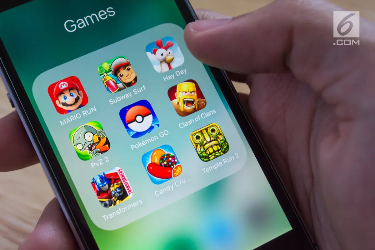 Ilustrasi Game mobile