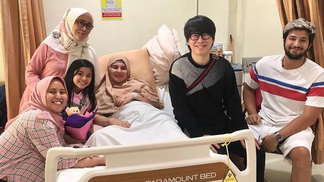 Potret Terbaru Kondisi Irish Bella (sumber: instagram/@johandiyahya_)