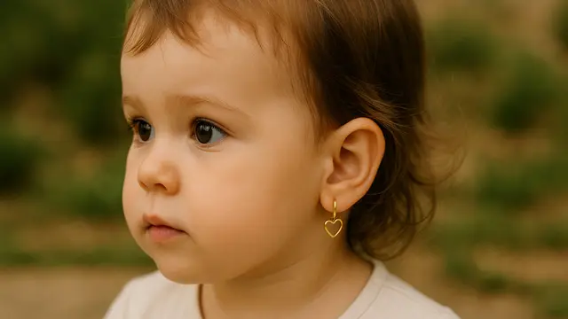 Model Anting Emas untuk Anak 2 Tahun