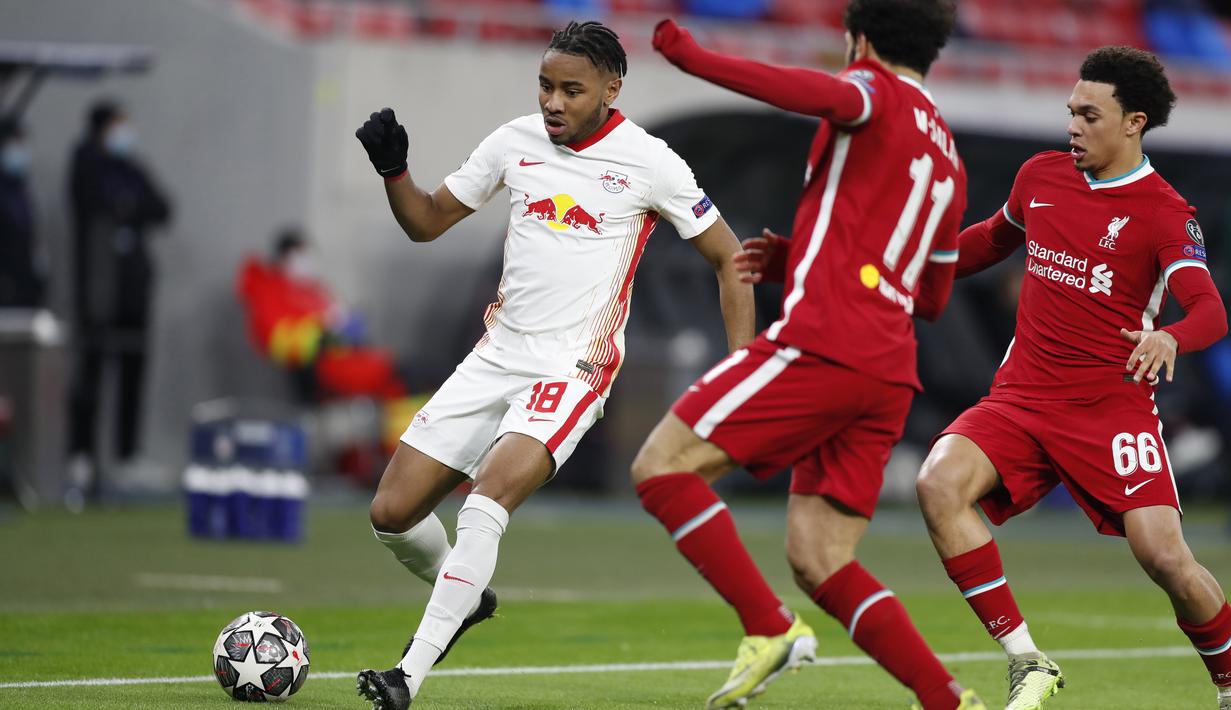 FOTO: Hajar RB Leipzig, Liverpool Berjaya di Liga Champions - Dunia Bola.com