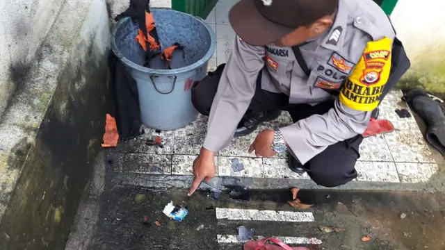 Bom dalam Tas di Bengkulu Meledak