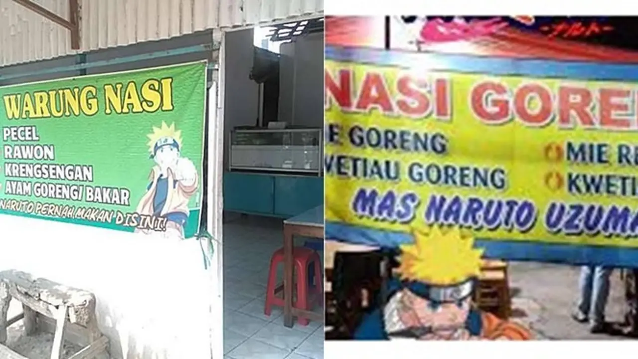 6 Teknik Marketing Warung Sebut Nama Naruto Ini Bikin Pembeli Ketawa