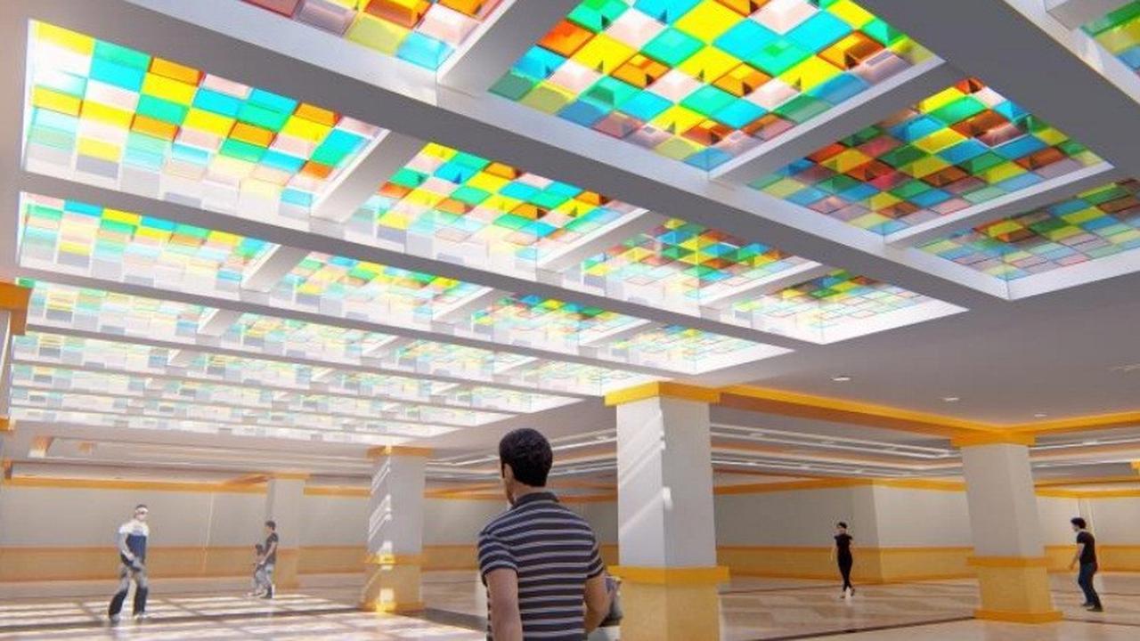 Desain Alun-Alun Bawah Tanah Surabaya