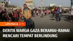 Selama 2 hari terakhir, ribuan warga Palestina berbondong-bondong bergerak menuju selatan Kota Gaza. Mereka berupaya mencari tempat perlindungan aman, setelah banyak rumah sakit di utara Kota Gaza menjadi sasaran serangan militer Israel.