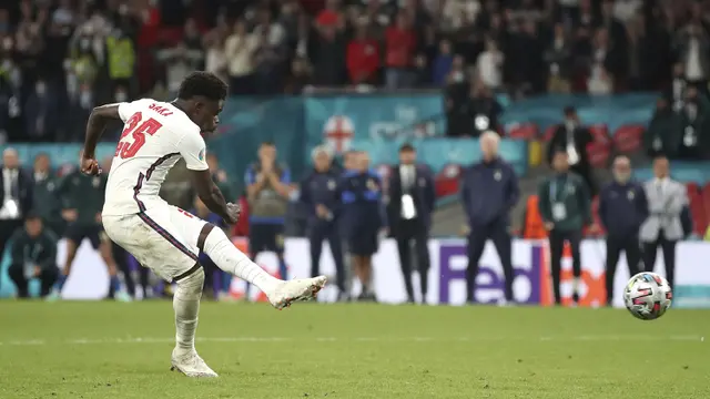 FOTO: Drama Adu Penalti Bawa Italia Juara Euro 2020