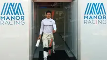 Pebalap Manor Racing asal Indonesia, Rio Haryanto, akan start dari posisi ke-22 dalam balapan F1 GP Spanyol di Sirkuit Catalunya, Spanyol, Minggu (15/5/2016). (Bola.com/Reza Khomaini)