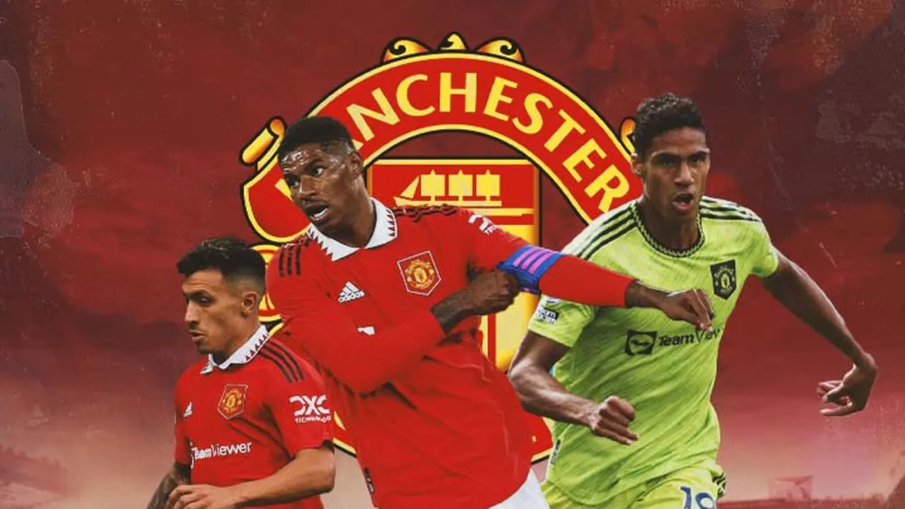 Manchester United - Lisandro Martinez, Marcus Rashford, Raphael Varane