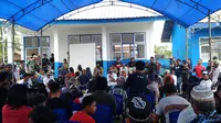 Pemprov Sulbar berdialog dengan warga terkait pembangunan Jalan Arteri tahap II di Mamuju (Foto: Liputan6.com/Abdul Rajab Umar)