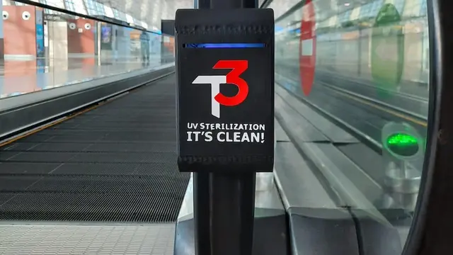 Berbagai pelayanan dan fasilitas di Bandara Internasional Soekarno Hatta, dibuat dengan tanpa sentuhan atau touchless. (Dok Angkasa Pura II)