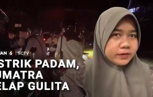 Listrik padam massal, sebagian besar wilayah Sumatra gelap gulita. Aktivitas warga pun terkendala.
