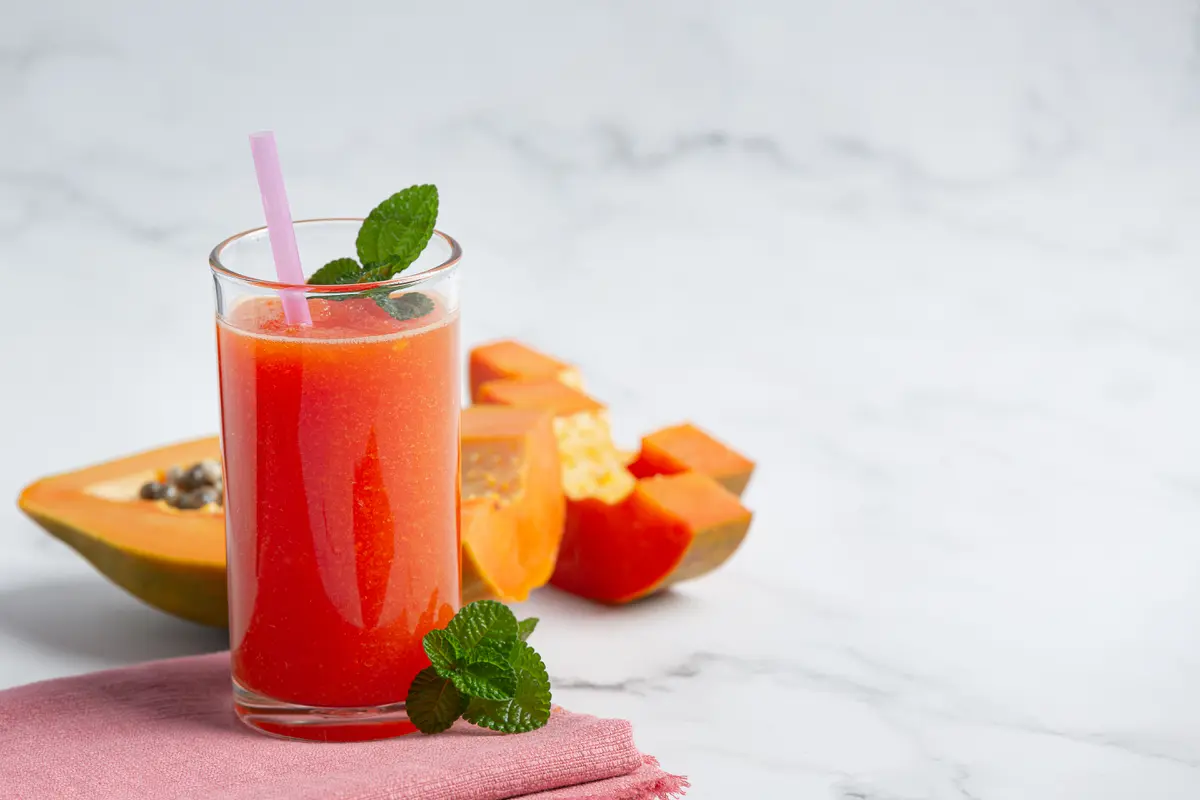 jus buah pepaya