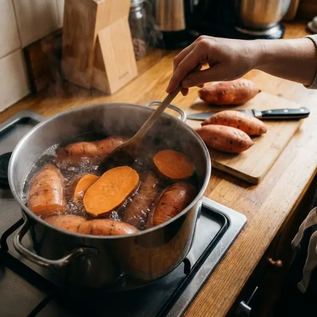 Waktu Memasak Ubi Jalar