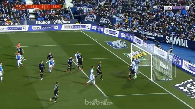 Berita video highlights Copa del Rey 2017-2018, Leganes vs Sevilla, dengan skor 1-1. This video presented by BallBall.