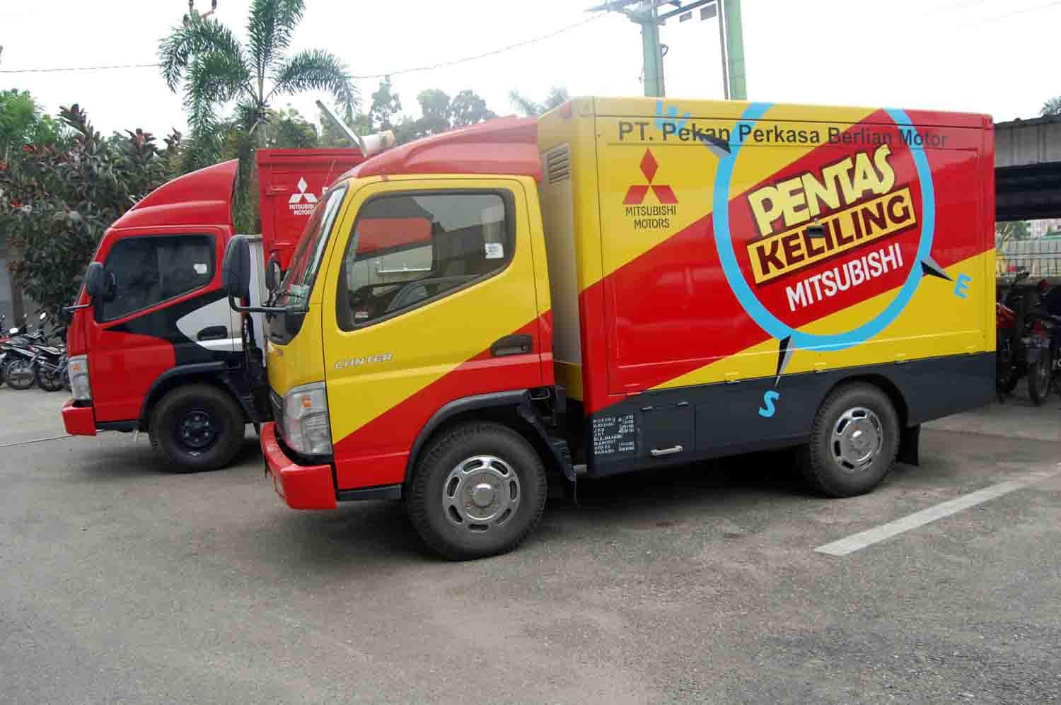 Truck Campaign Mitsubishi Colt Diesel dan Mitsubishi Fuso