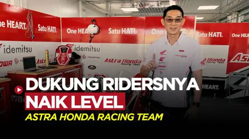 VIDEO: Honda Siap Dukung Pembalapnya Naik Level Hingga ke MotoGP