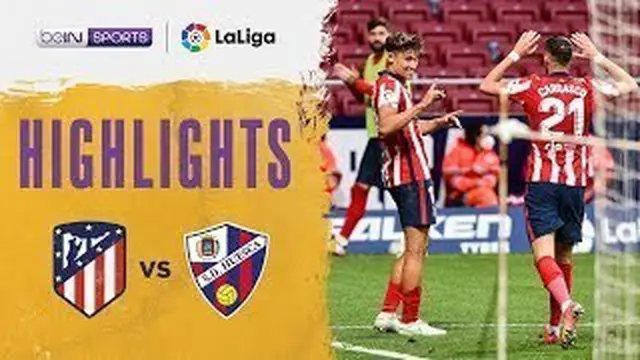 Berita video highlights laga pekan ke-31 Liga Spanyol 2020/2021 antara Atletico Madrid melawan Huesca yang berakhir dengan skor 2-0, Jumat (23/4/2021) dinihari WIB.