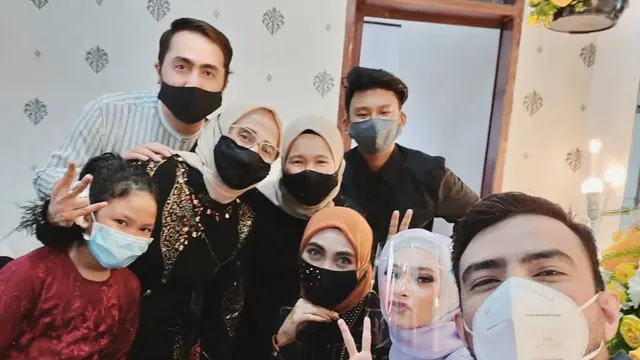 6 Momen Acara Ngunduh Mantu Reza D'Academy dan Valda, Penuh Kebahagiaan