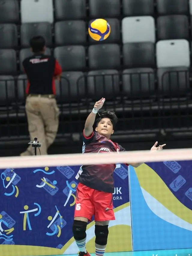 9 Potret Aksi Jirayut di Laga Pembuka Fun Volley Ball 2024, Jadi MVP