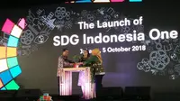 Peluncuran SDG Indonesia One (Foto:Merdeka.com/Anggun P.Situmorang)