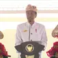 Presiden Joko Widodo atau Jokowi meresmikan fasilitas kawasan suci Pura Agung Besakih di Karang Asem, Bali, Senin (13/3/2023). (Foto: Tangkapan layar Youtube Sekretariat Presiden)