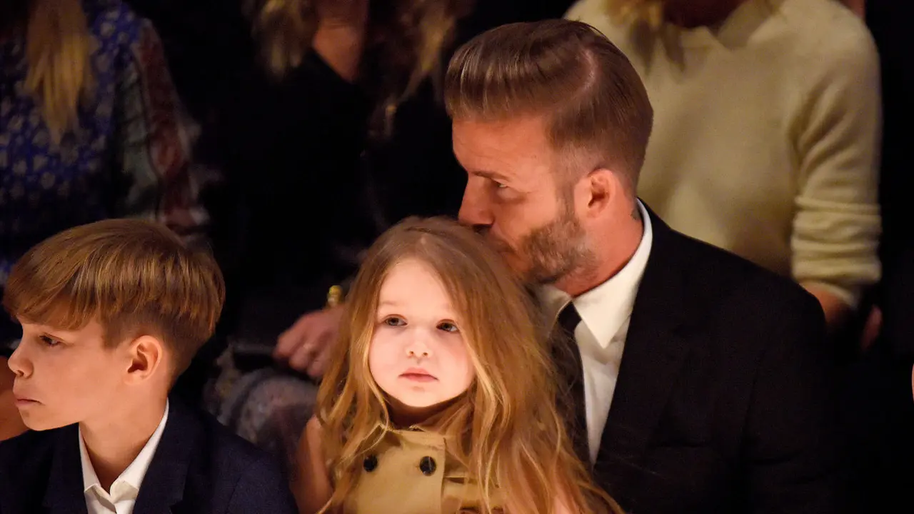 David Beckham dan Harper Seven